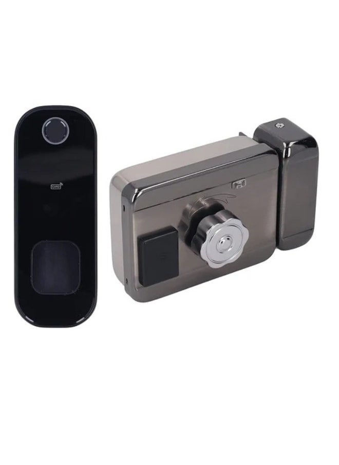 General - Smart Door Lock with Fingerprint, Code & Card – High Security and Keyless Access - Image 1