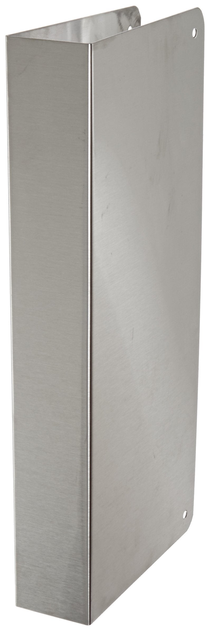 Don-Jo 90-CW 22 Gauge Stainless Steel Blank Wrap-Around Plate with Trim Screws, Satin Stainless Steel Finish, 5" Width x 12" Height - Image 2