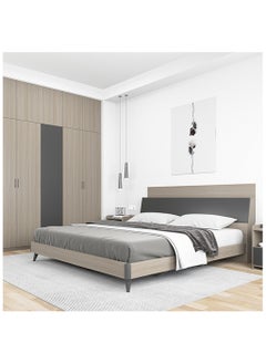 Royaloak Dexter Grand Headboard King | MDF Construction | Elegant Melamine Finish | Modern Design | Durable & Long-lasting | Headboard for King-Size Bed