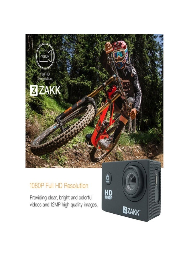 Full Waterproof Wi-Fi 1080P HD Sports And Action Camera With Accessory Bundle - Image 5