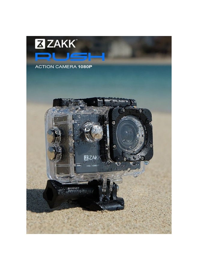 Full Waterproof Wi-Fi 1080P HD Sports And Action Camera With Accessory Bundle - Image 2