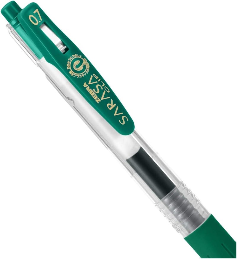 Zebra Pen قلم زيبرا سارا سا كليب 0.7 مم، أخضر (JJB15-G) - Image 4