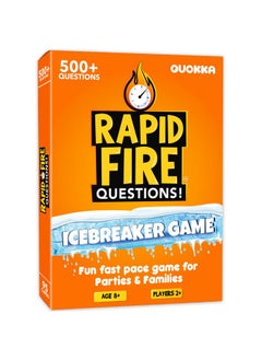 quokka Family Conversation Cards - Travel Version - Icebreaking Talking Topics Board Game For Kids 8-10 Year Olds - Getting To Know You | 500 Fun Questions | Answer In 1 Min - Family Game Night  - Image 1