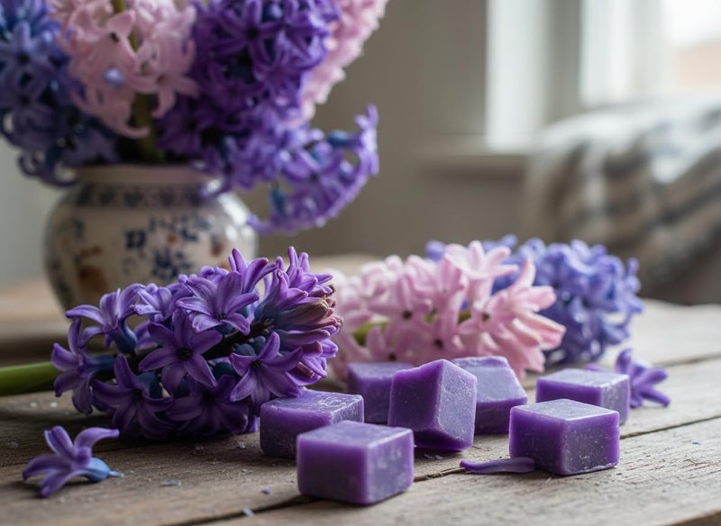 Candlecopia Hyacinth Strongly Scented Hand Poured Vegan Wax Melts, 12 Scented Wax Cubes, 6.4 Ounces in 2 x 6-Packs - Image 2