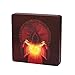 UDIXI 2 in 1 DND Dice Tray Bamboo Dice Box with Magnetic Lid DD Dice Holder Case Dice Tray Combined into One for RPG Tabletop Games Holds 6 Sets of Polyhedral DiceWizard - Image 2