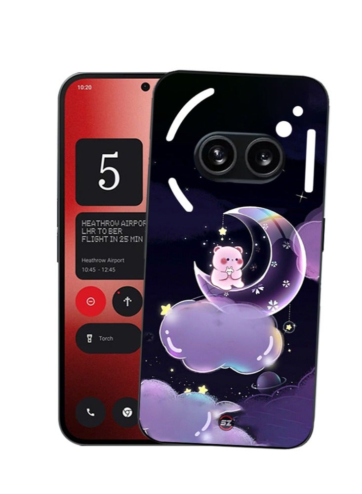 Service Zone Protective Mobile Back Cover Teddy Bear On Moon For  Nothing Phone 2A 5G - Image 3