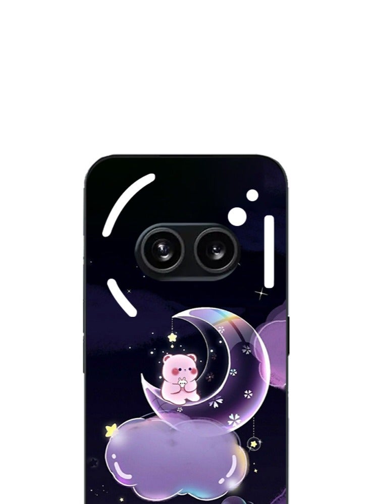 Service Zone Protective Mobile Back Cover Teddy Bear On Moon For  Nothing Phone 2A 5G - Image 2