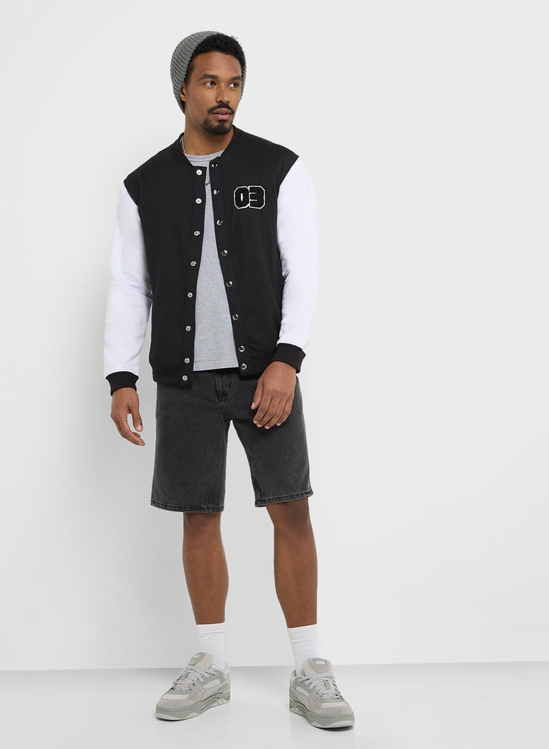 Seventy Five Mens Varsity Jacket  - Image 4