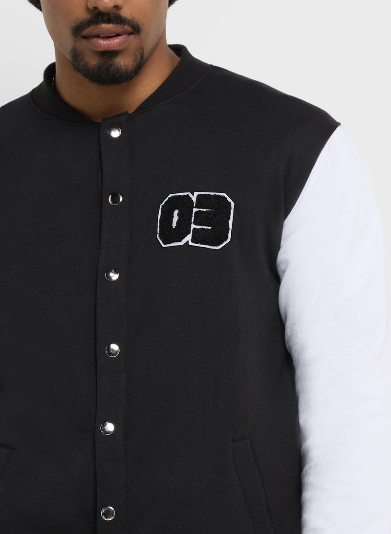Seventy Five Mens Varsity Jacket  - Image 3