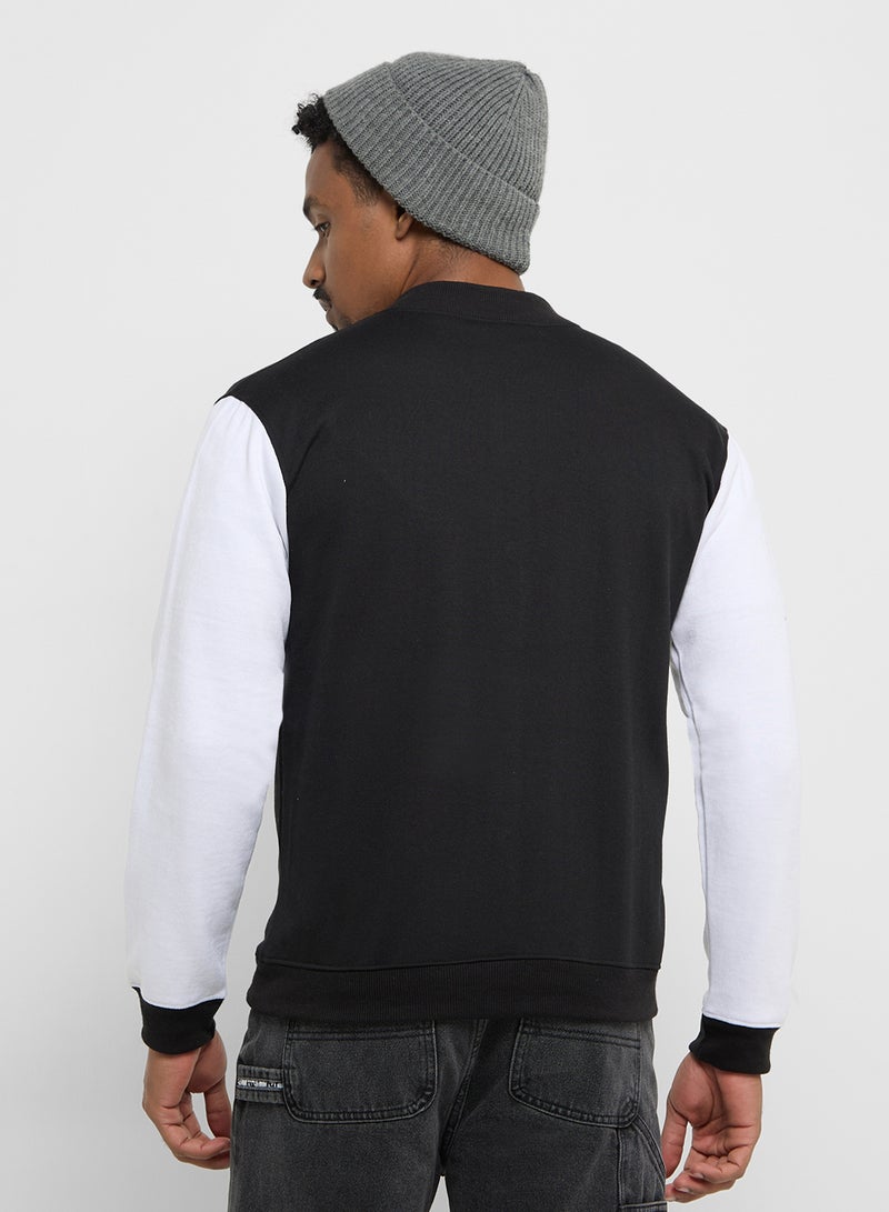 Seventy Five Mens Varsity Jacket  - Image 2