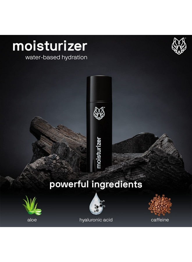 Black Wolf Men’S Face Moisturizing Gel 1.7 Fl Oz Hyaluronic Acid And Aloe Vera Hydrate Your Skin And Leave It Feeling Smoother Great For Oily Skin Sulfate & Cruelty Free For Dry Skin - Image 3