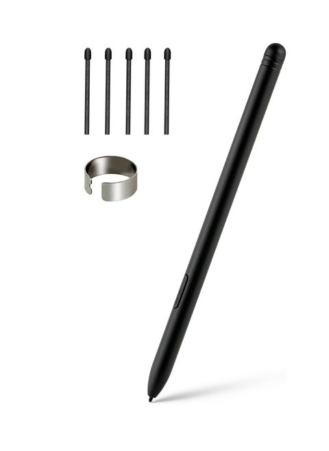 Stylus for Remarkable 2 Pen with 5 Pen Tips, Magnetic Pen Compatible with Galaxy Tab S6 Lite/ S7 FE/ S9 Plus/Samsung S Pen Replacement, 4096 Pressure Sensitivity, Palm Rejection, Tilt Support