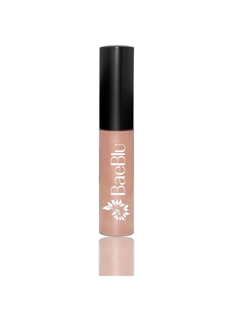 BaeBlu - Organic Vegan Lip Gloss 100 Natural NonToxic Moisturizing Ingredients Peony - Image 1