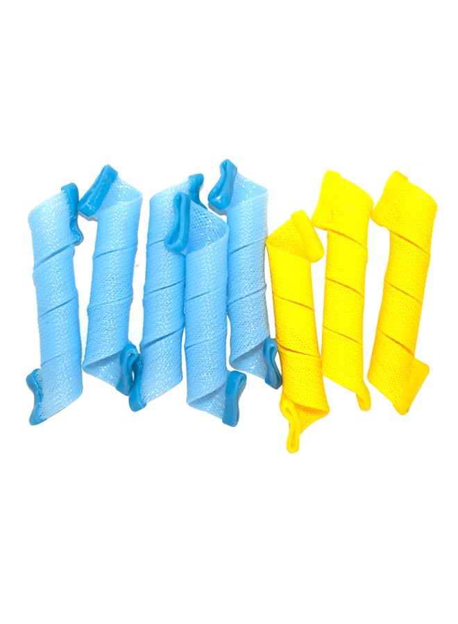 طقم بكرات لتصفيف الشعر وتمويجه مكونة من 18 قطعة متعدد الألوان - Image 2