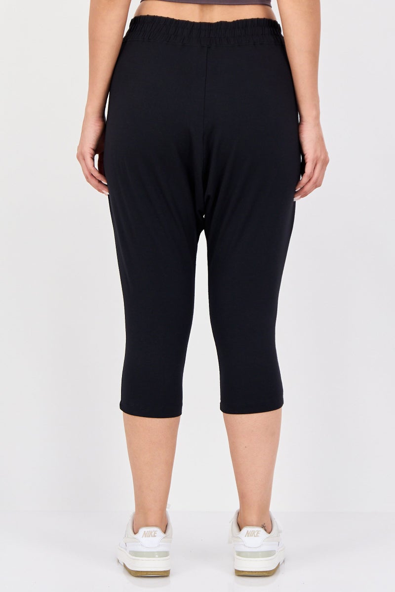 Nike Women Dri-Fit Training Capri Pants, Black - Image 4