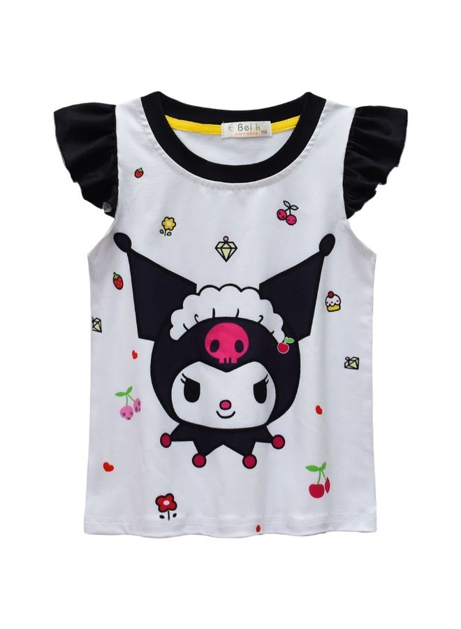 عام كورومي اللباس الأطفال تنورة أعلى + مطوي تنورة قطعتين هدية للعائلة والأصدقاء - Image 2