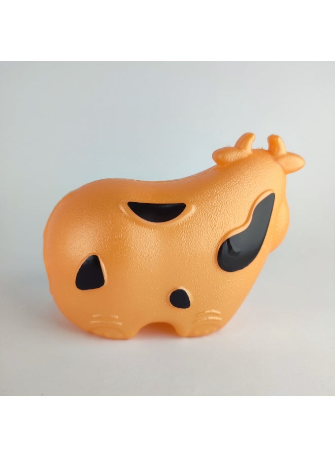 Strong Unbreakable Plastic Money Saving Bank – Cow Shape - Image 4