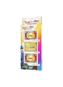 Asmodee Ticket To Ride Official Art Sleeves Allinone Pack Of 152 Card Sleeves Card Game Holder Designed For Use With The Ticket To Ride Board Game Made By Gamegenic  - Image 1