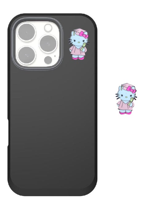 Metal Sticker for Mobile or An Smooth Suface Shape of Hello Kitty