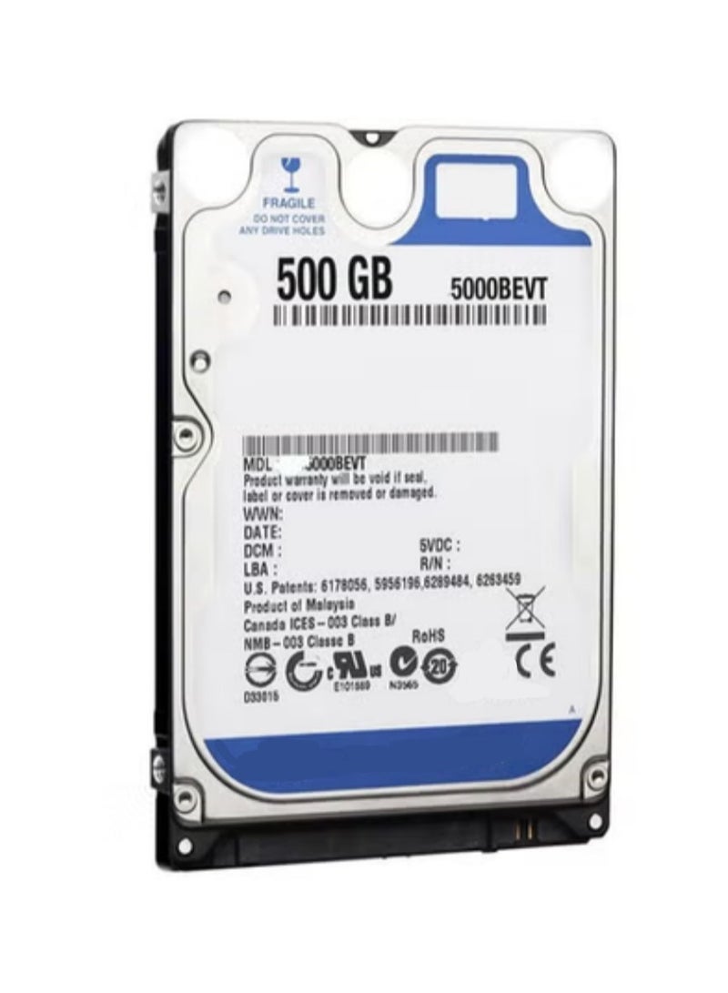 500GB Internal Laptop Hard Drive – Reliable Performance, Fast Access, and Ample Storage for Everyday Use