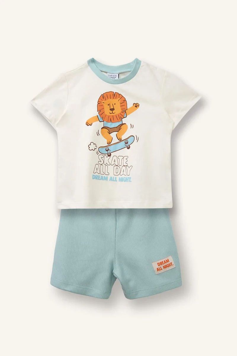 ديفاكتو 2 piece Regular Fit Animal Knitted Pyjamas