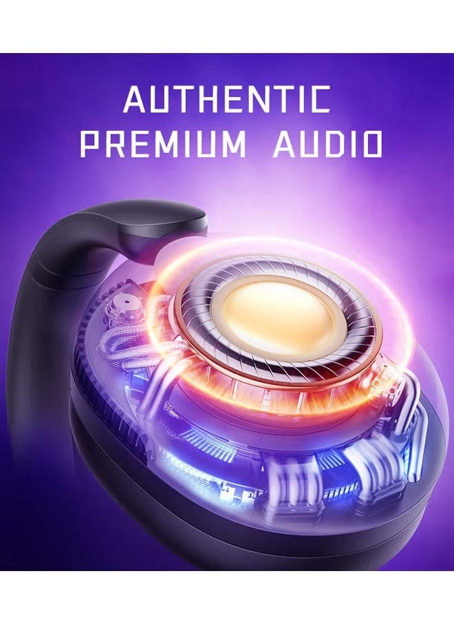 Picun Wireless Gaming Headset, 7.1 Surround Sound Gaming Headphones Bluetooth ENC Noise Canceling Mic, Bluetooth Headset for PC PS5 PS4 Mac Switch - Image 5