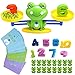 BBPOOL Frog Balance Cool Math Counting Game Educational Early Learning Scale STEM Toys Gifts for Preschool Toddlers Kids Age 3 4 5 6 - Image 2