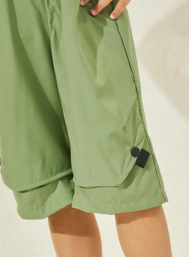 ستايلي Loose Cargo Shorts