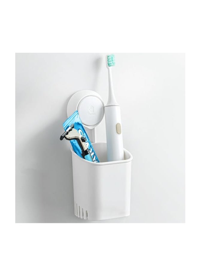 General - Suction Cup Toothbrush Holder, No Drilling Removable Waterproof Suction Holder for Bathroom and Kitchen Accessories, Razor Holder for Shower, Electric Toothbrush Toothpaste Holder - Image 1