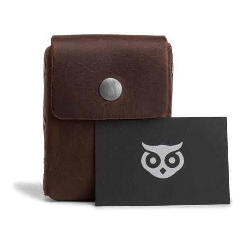 Hide & Drink, Waist Wallet, Holds Up to 20 Cards, Folded Bills & Coins, Charging Cables, Full Grain Leather, Handmade, Bourbon Brown - Image 5