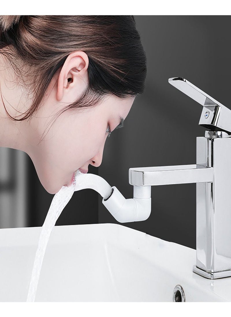 720 Rotating Kitchen Sink Faucet Extender Universal Bathroom Sink Faucet Head Multi-purpose Water Saving Splash-proof Filter Tap Extender (Blue)