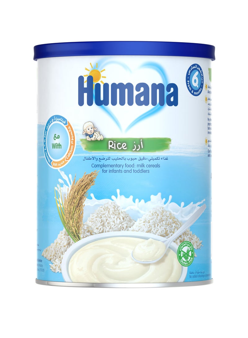 Humana Baby Milk Cereals Rice Pack 2 x 400g - Image 2