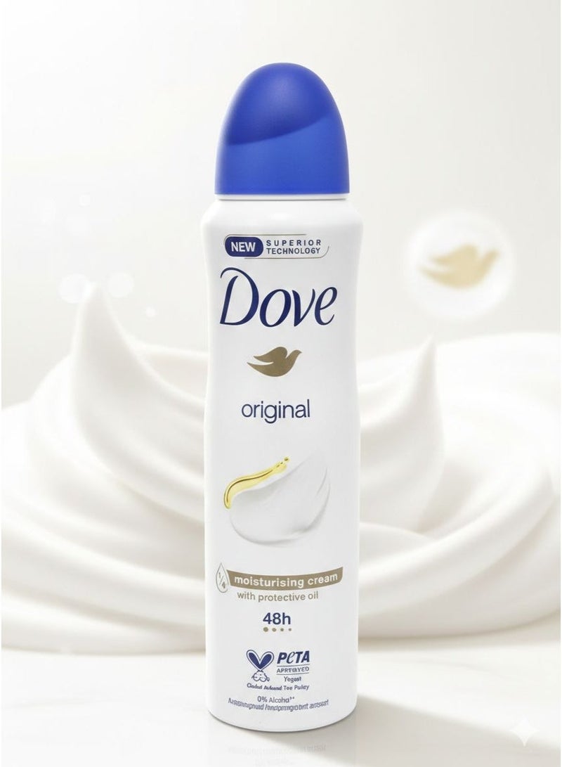 دوف بخاخ مزيل عرق الاصلي 150مل - Image 2