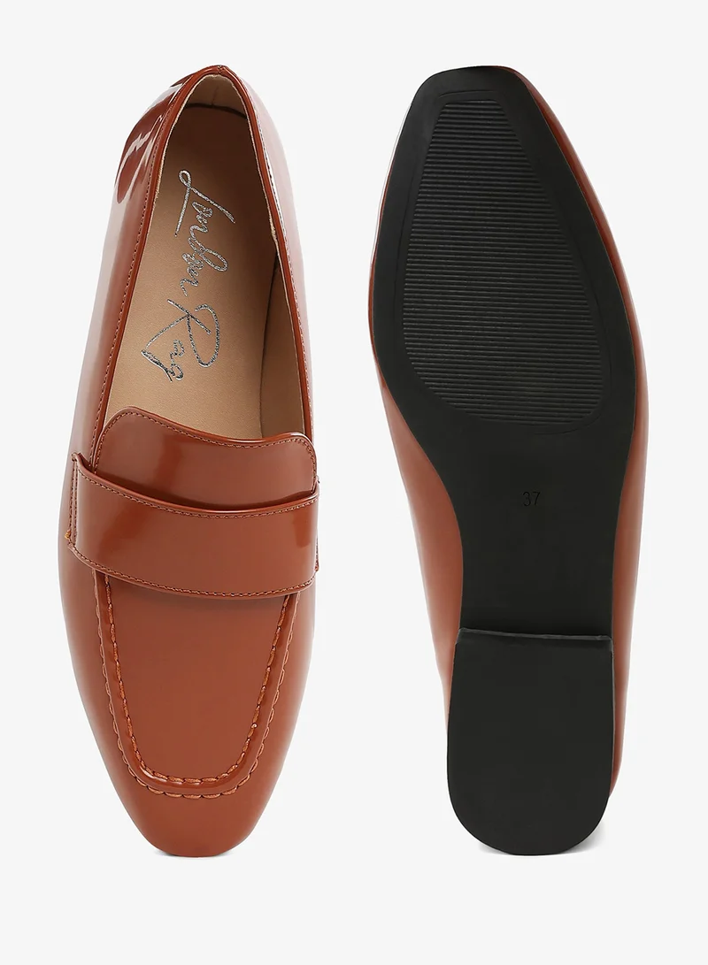 London Rag Brown Flat Heel Loafers in Brown for Women | Best Price UAE