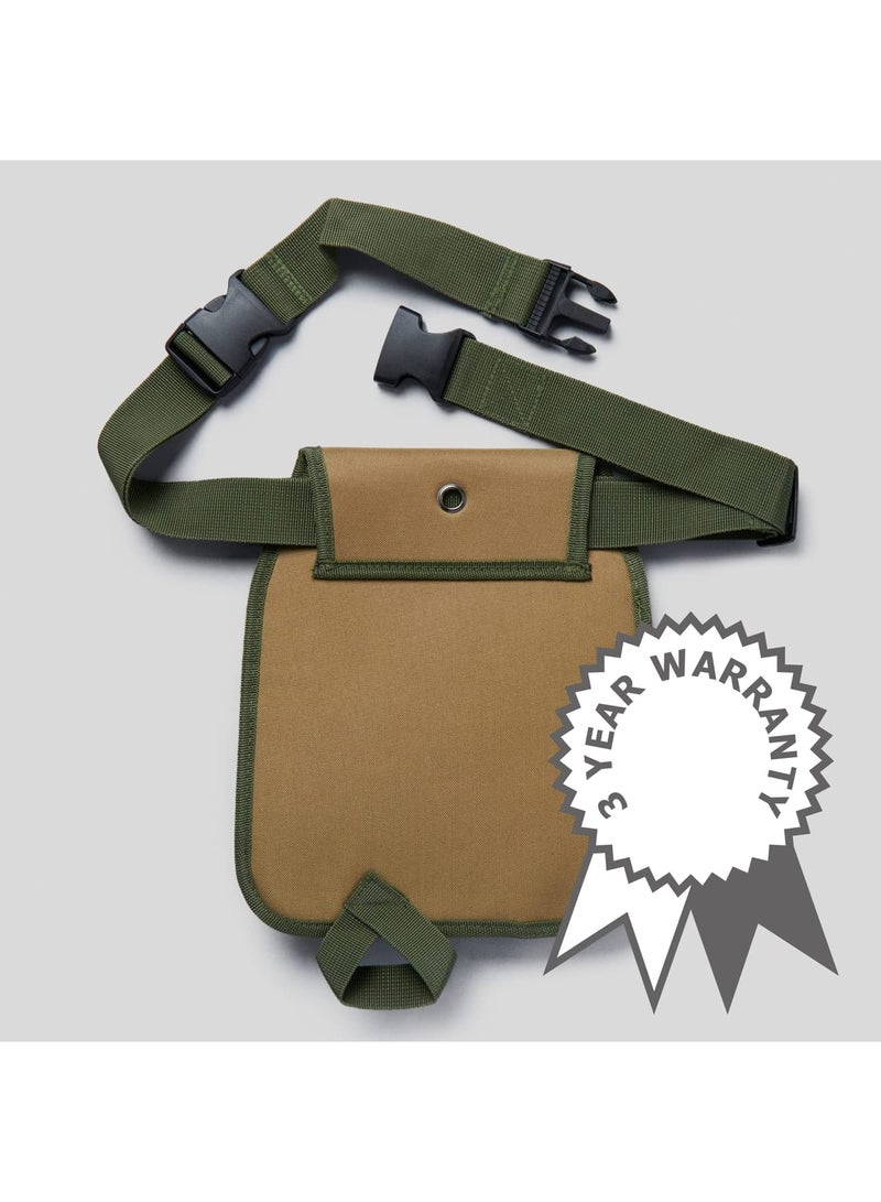 SYOSI 6-POCKET Tool Pouch, Gardening Tools Belt Bag - Portable Electrician's Tool Bag, Adjustable Waist Tool Belt Pouch, Single Side Tool Belt Pouch, Canvas Construction, for Carpenters, Gardeners - Image 2