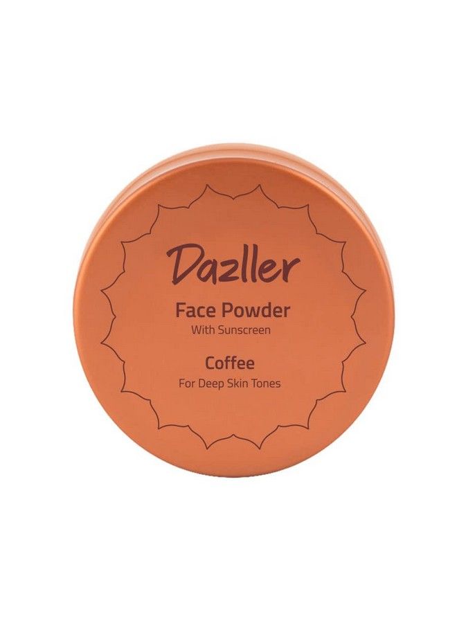 DAZLLER Face Powder 30G Coffee Featherlight Sheer Natural Finish Oilcontrol Added Sunscreen - Image 1
