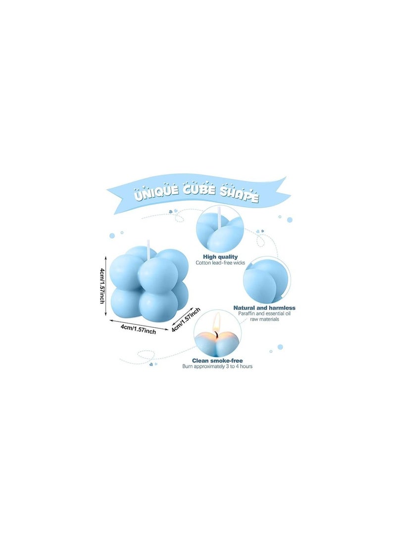 Spaceshoop Bubble Cube Candles Seashell Scented Cool Candles Hand Poured Scented Decor Candle  - Image 3