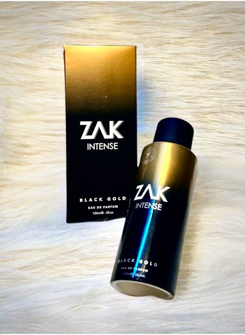 زاك عطر  انتينس بلاك جولد للرجال -150 مل (قد يختلف شكل العبوة)