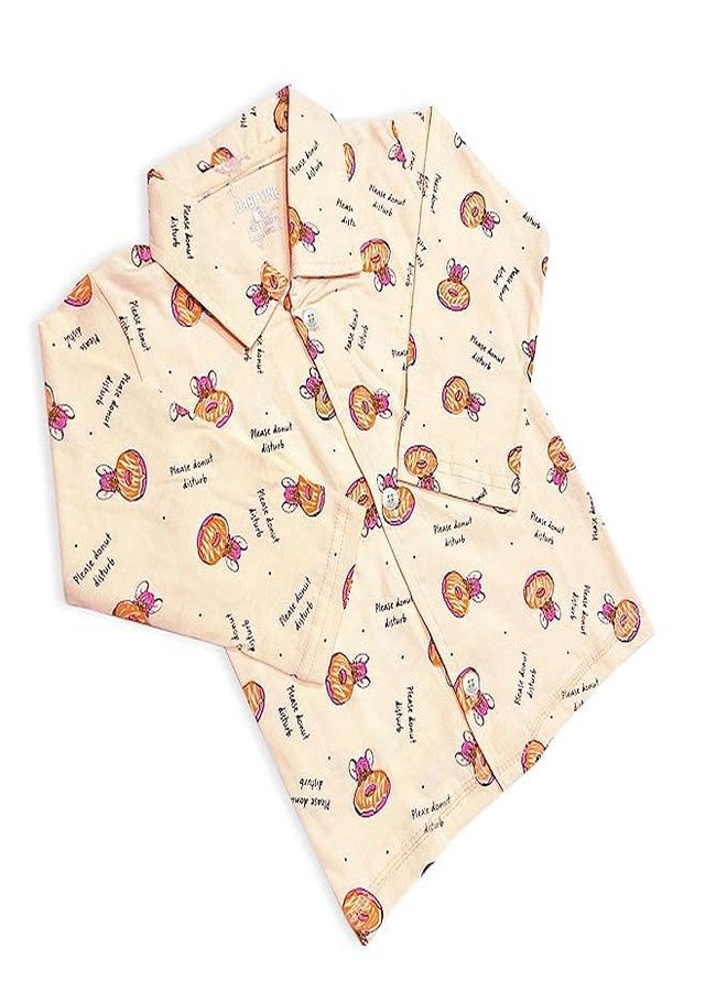 Hivata Baby Boys Night Sleep Suit Design Hosiery Combo Sleepwear Printed Full Sleeves Top & Pants | Night Suit for Boys & Girls | Sleepwear Baby Products | Pajama Set (2-3 Years) Multicolour - Image 2