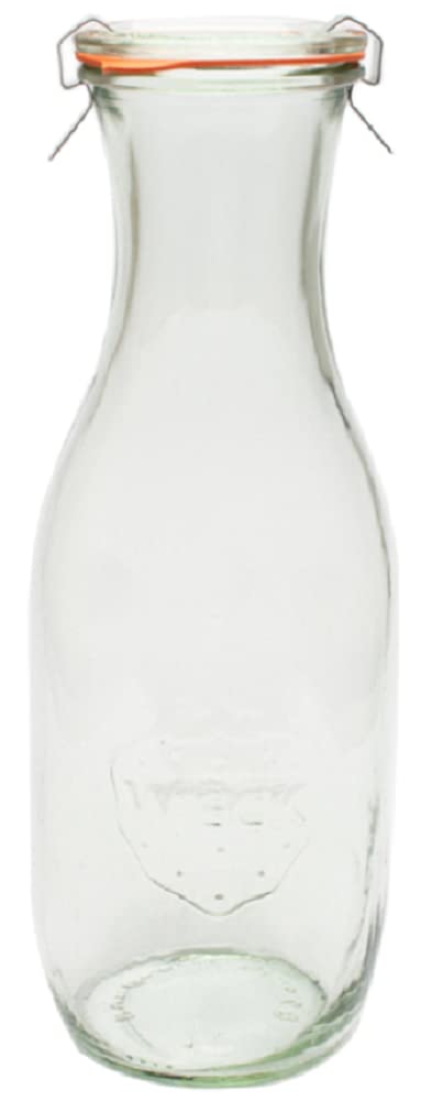 WECK Weck 766 Juice Jars, 35.9 Ounce - Set of 3 - Image 1