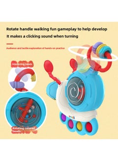 Generic Children's Cartoon Animal Elephant Snail Lala Le Baby Rattle Set Parent-Child Interactive Toy-Specifications:[English Color Box] Snail Lala Le  - Image 4