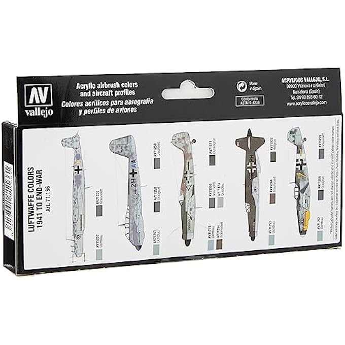 Vallejo RLM II SET MODEL AIR PAINT, 17ML - Image 2