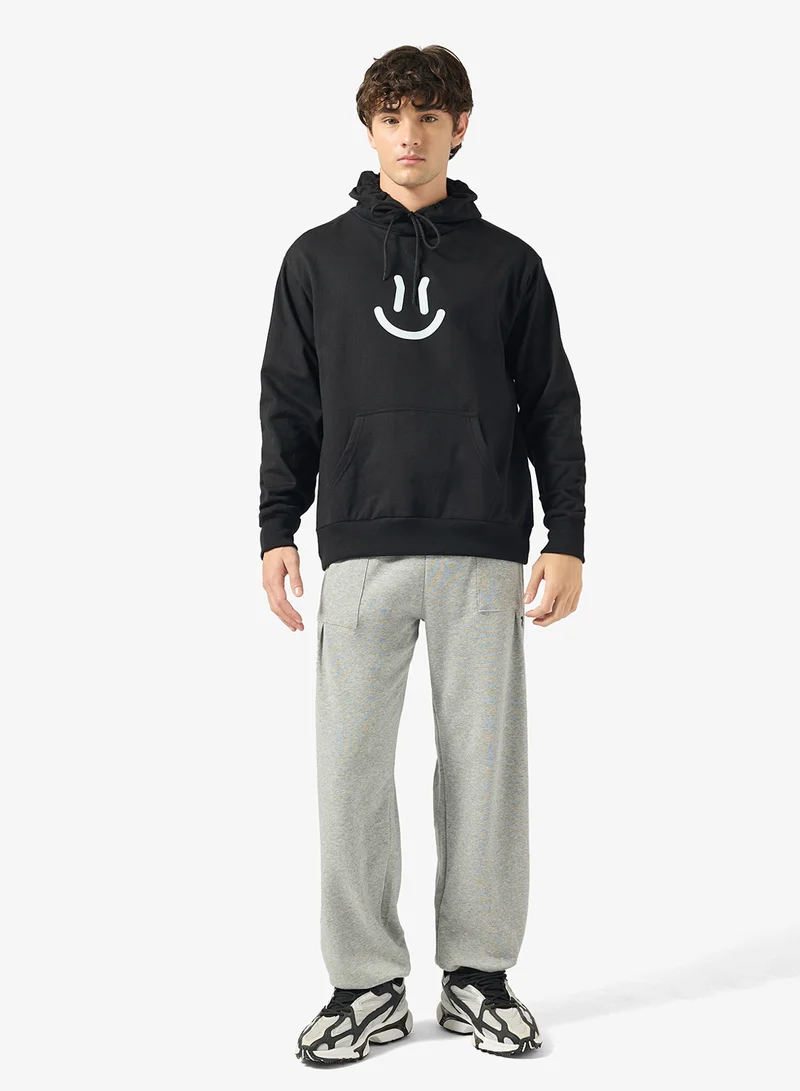 Seventy Five Basics Label Design Oversized Joggers