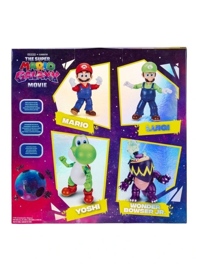 Nintendo Super Mario2 Movie 5" Fig Multi-5 Pack 43230 - Image 2