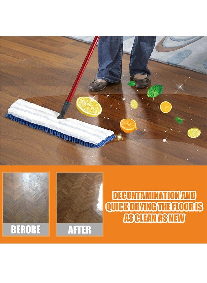 JUE-FISH Floor Cleaner— Hardwood Floor Cleaner Orange, Floor Cleaner Liquid , Powerful Decontamination Floor Cleaner, Multipurpose Cleaning Concentrate, Polishing Brightening Tile Cleaner 100ML - Image 3