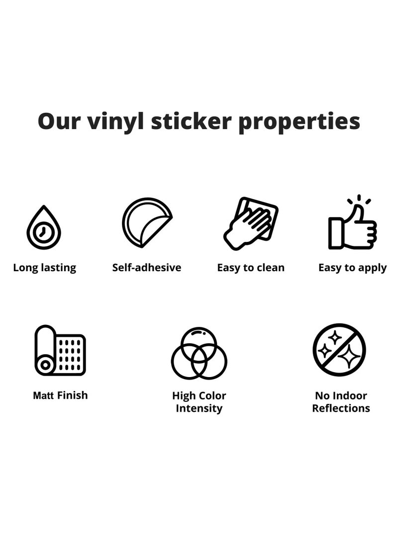 دروبلايت ملصقات المملكة العربية السعودية مقاس 40×40 سم للمناسبات والكمبيوتر المحمول والسيارات واليوم الوطني والسفر والحفلات - Image 4