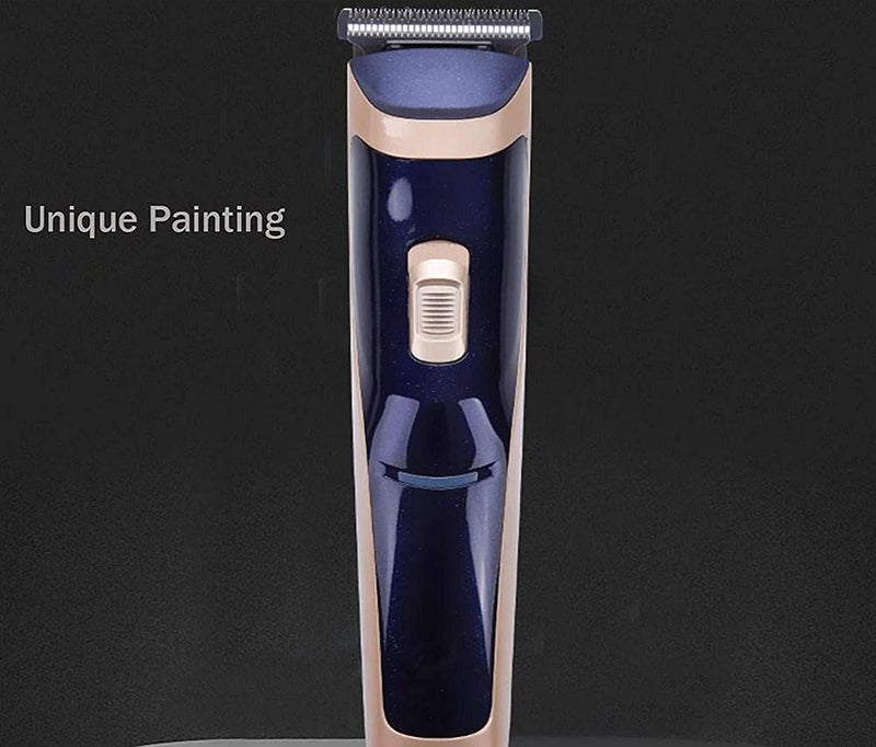 Veentus Men Professionals Design Perfect Shaver And Haircut Rechargeable Beard And Moustaches Professional Hair Clipper Hair Machine And Trimming With Cord And Without Cordless Use, Blue - Image 2