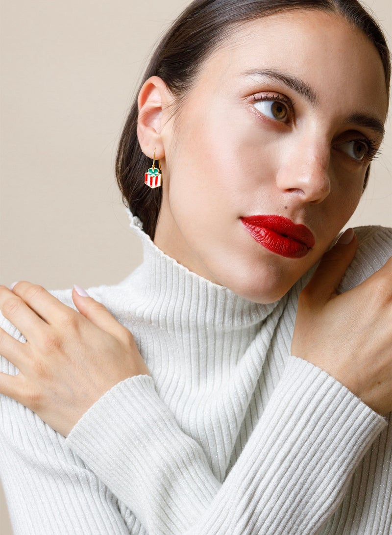 فارما حلق طبي فارما هدية مطلي بالذهب 18k - Image 2