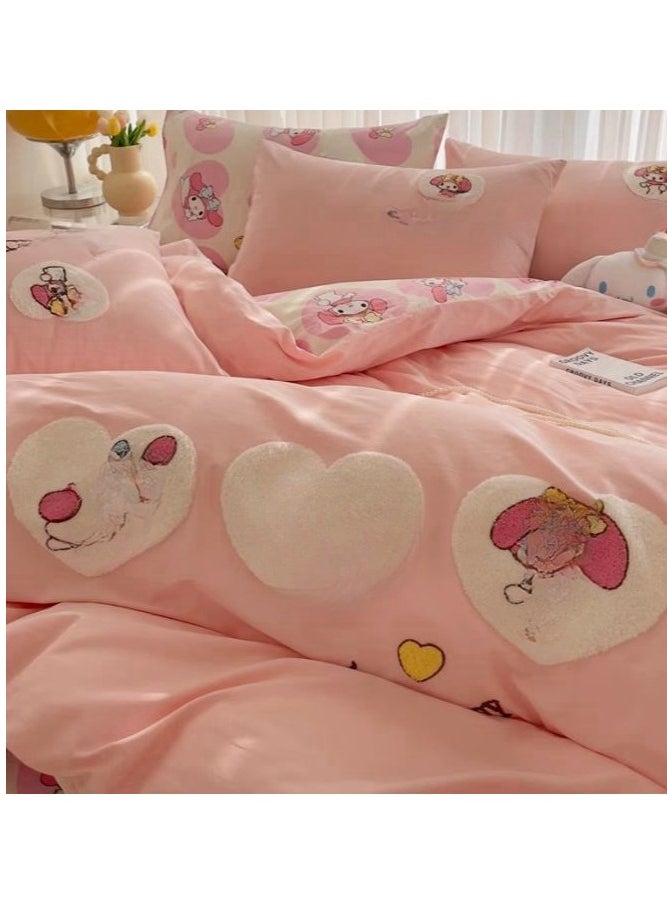 Generic Fitted Sheet Style — ﻿ High End Cartoon Pattern  Pure Cotton Bedding Four Piece Set  - Image 1