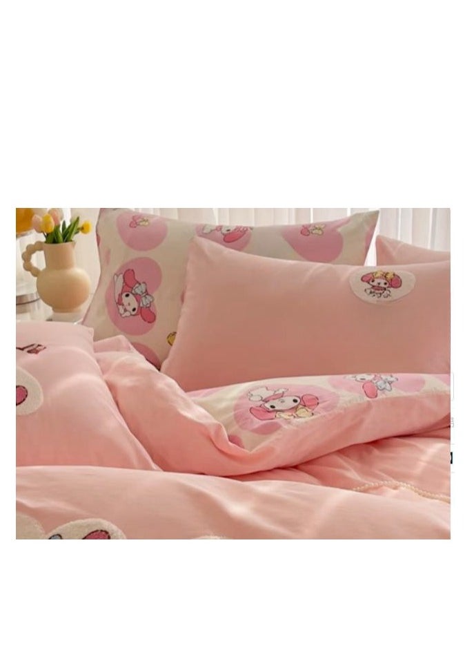 Generic Fitted Sheet Style — ﻿ High End Cartoon Pattern  Pure Cotton Bedding Four Piece Set  - Image 2